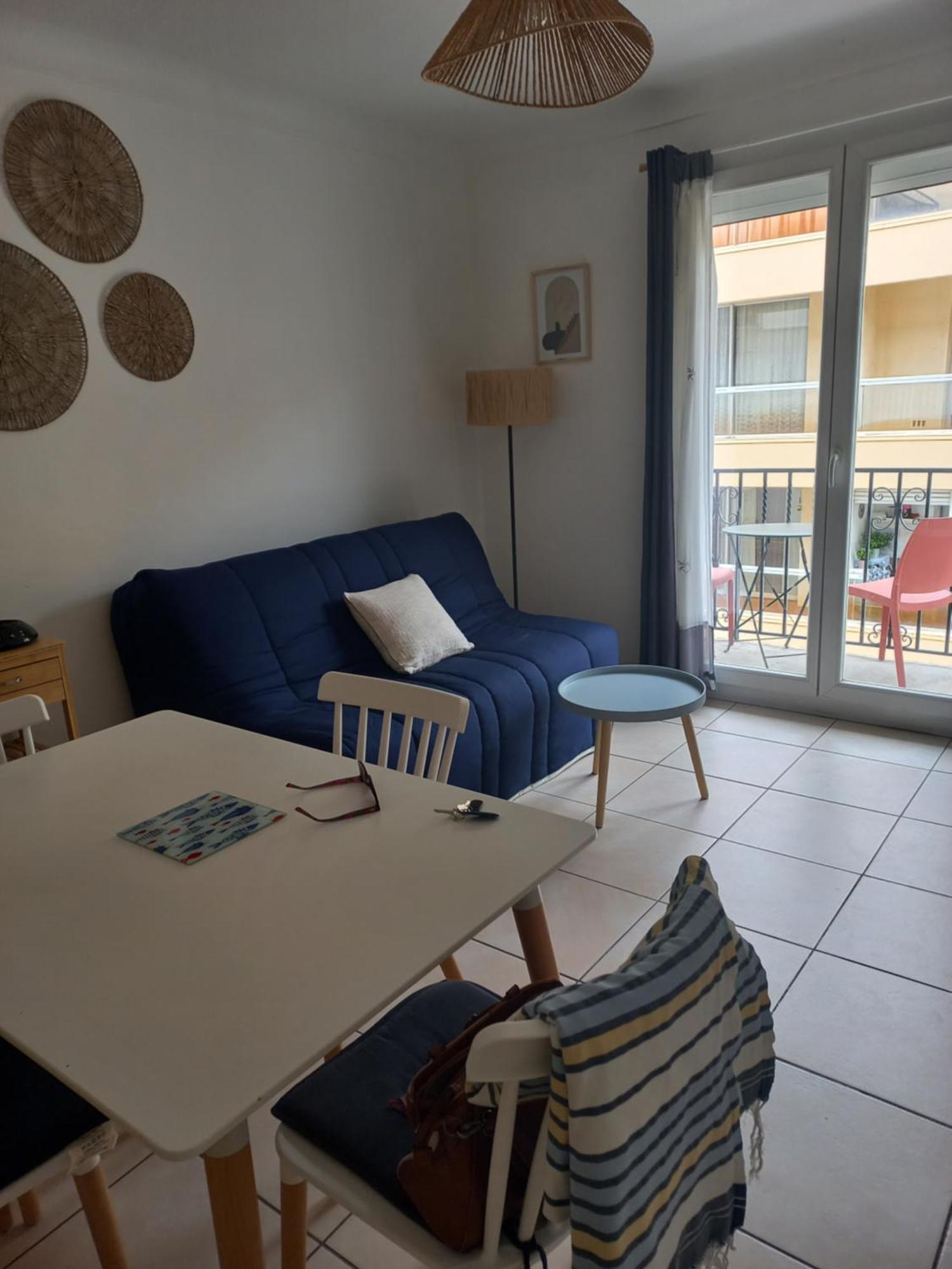 Canet Plage Appartement Vue Laterale Mer, 1 Chambre , Wifi, Climatisation, Parking Securise Couvert 외부 사진