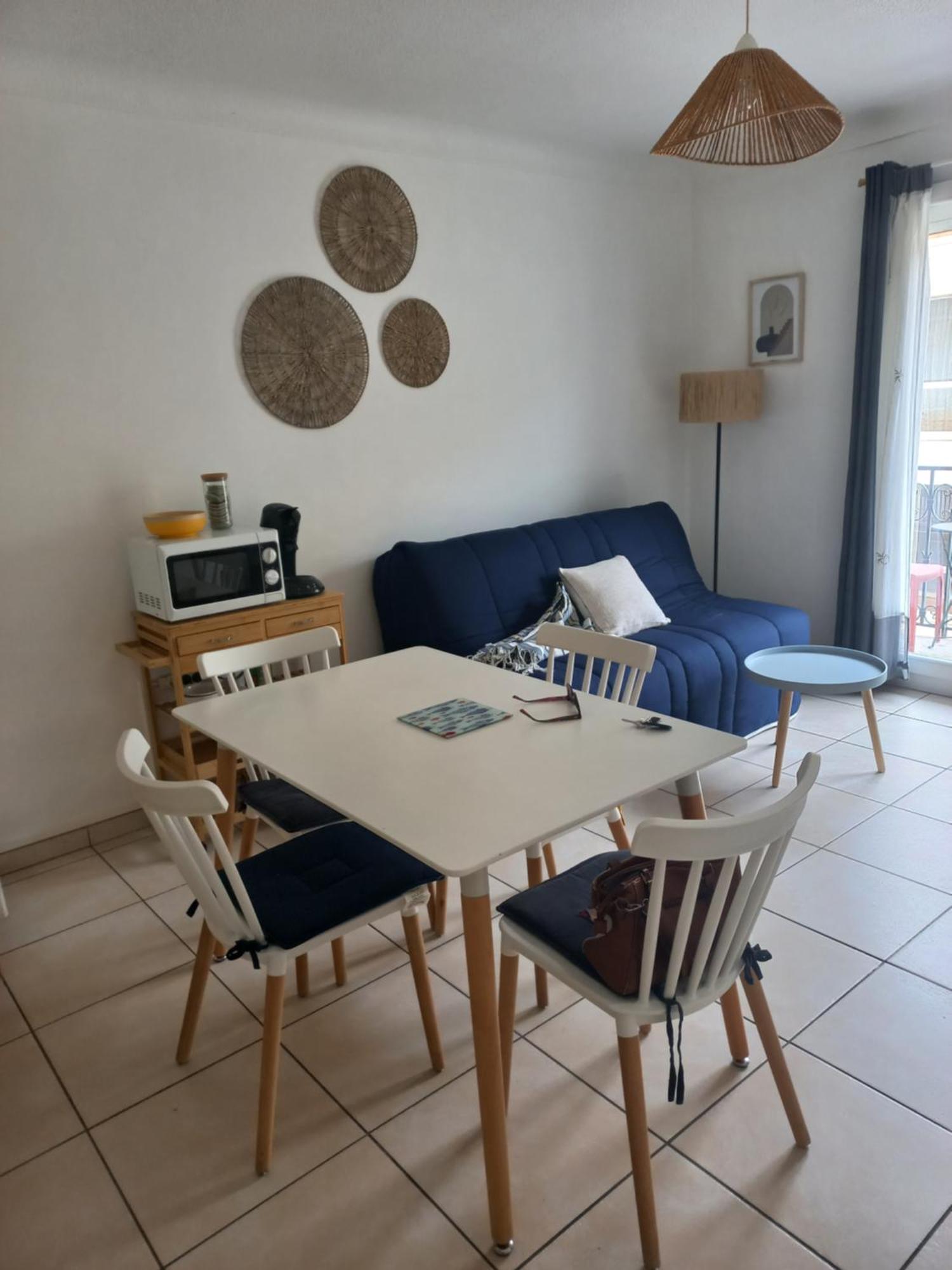 Canet Plage Appartement Vue Laterale Mer, 1 Chambre , Wifi, Climatisation, Parking Securise Couvert 외부 사진