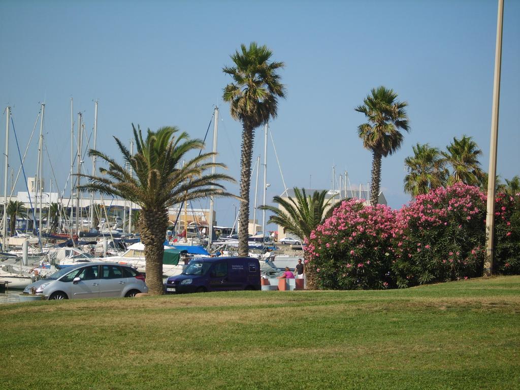 Canet Plage Appartement Vue Laterale Mer, 1 Chambre , Wifi, Climatisation, Parking Securise Couvert 외부 사진