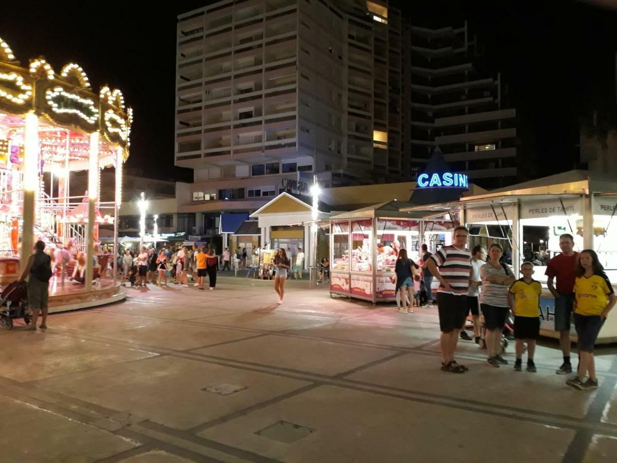 Canet Plage Appartement Vue Laterale Mer, 1 Chambre , Wifi, Climatisation, Parking Securise Couvert 외부 사진